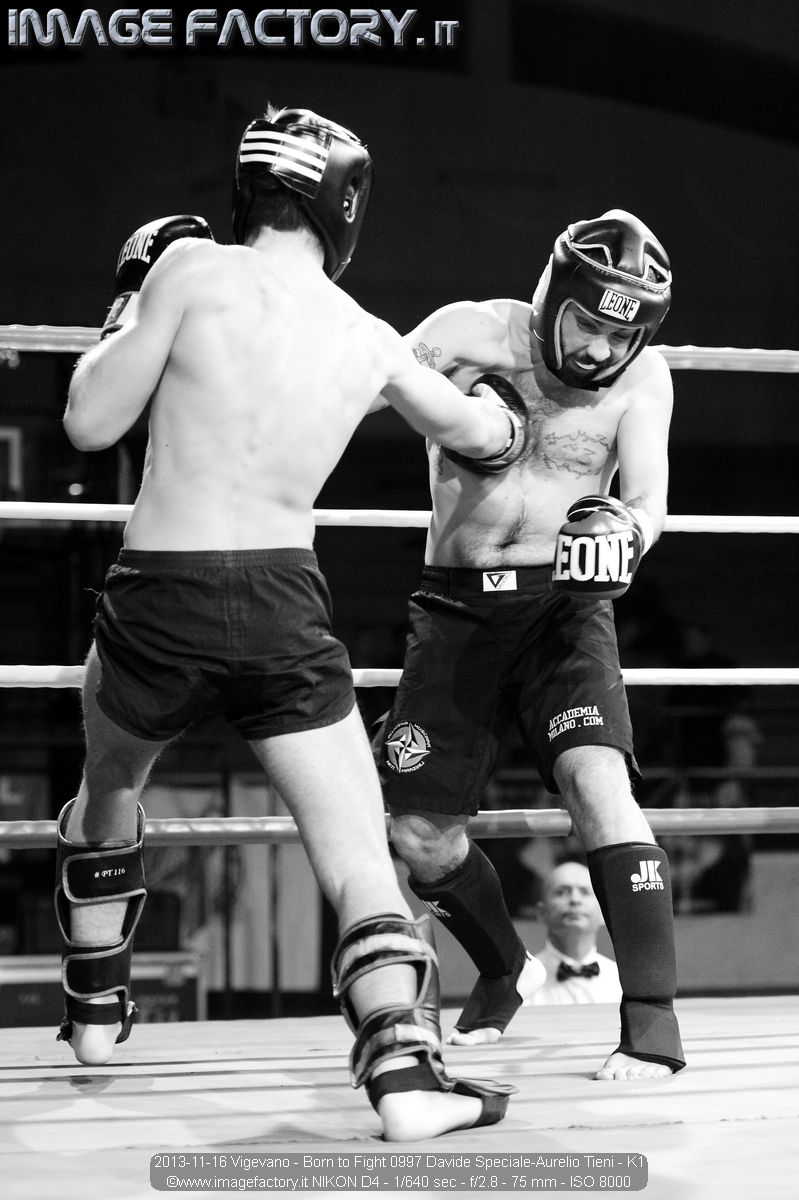 2013-11-16 Vigevano - Born to Fight 0997 Davide Speciale-Aurelio Tieni - K1